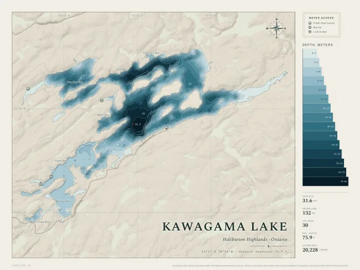 The Kawagama Lake sheet
