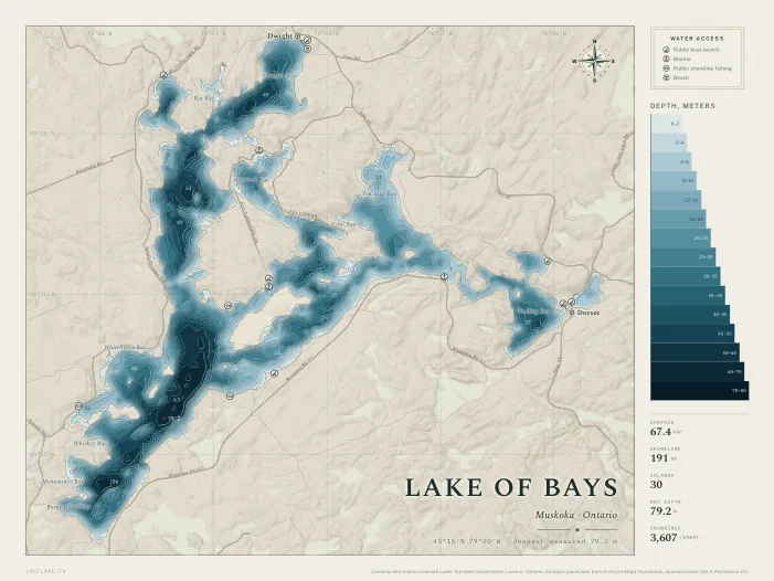 The Lake of Bays sheet
