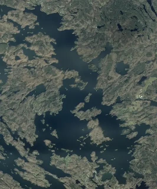 Lake Rosseau from above